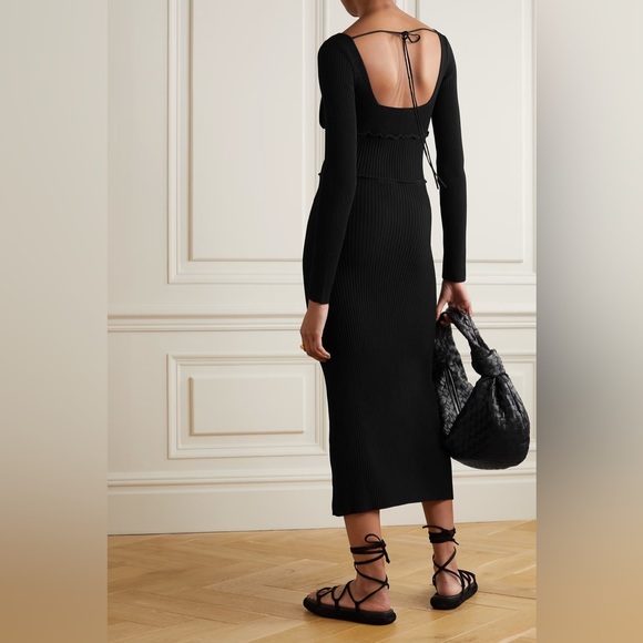 ALTUZARRA Louisa ribbed-knit midi dress - Picture 2 of 12